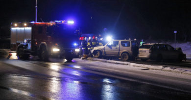 Wypadek na DK nr 35 w Świebodzicach koło Orlenu Wypadek na DK nr 35 w Świebodzicach koło Orlenu