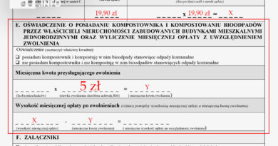 Złóż zmianę w deklaracji „śmieciowej” i płać mniej za odbiór odpadów! Złóż zmianę w deklaracji „śmieciowej” i płać mniej za odbiór odpadów!