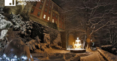 Jeżeli Ogrody Światła w Książu, to tylko gdy są pod śniegiem…